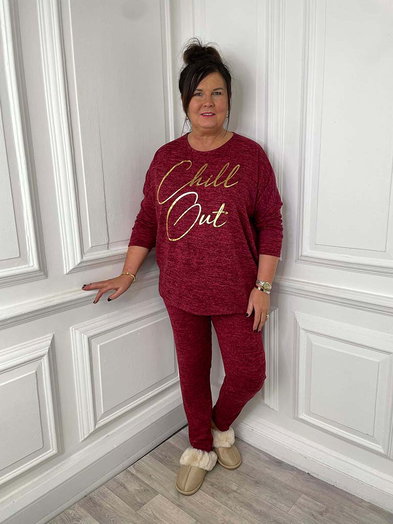 Chill Out Lounge Set - Merlot