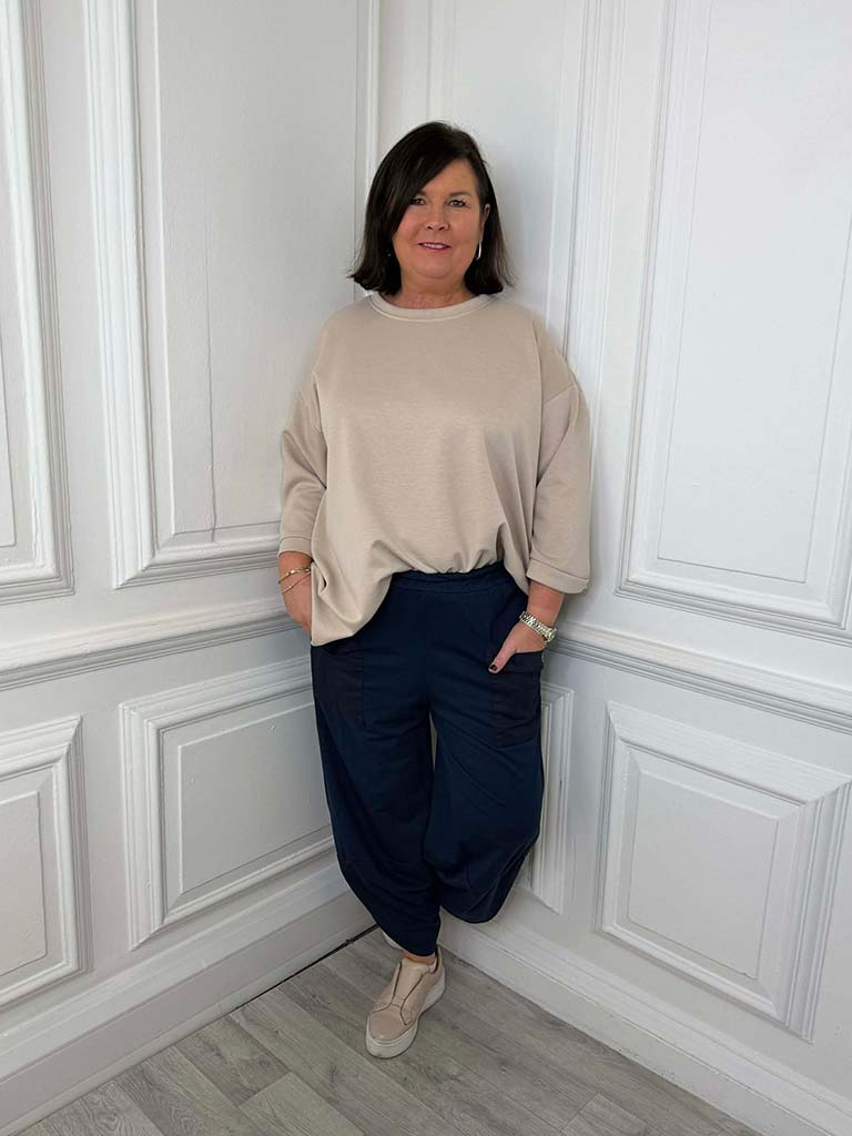 Scuba Sweatshirt - Ecru