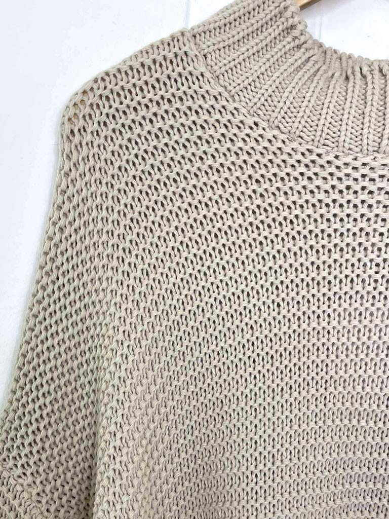 Fisherman Knit - Stone