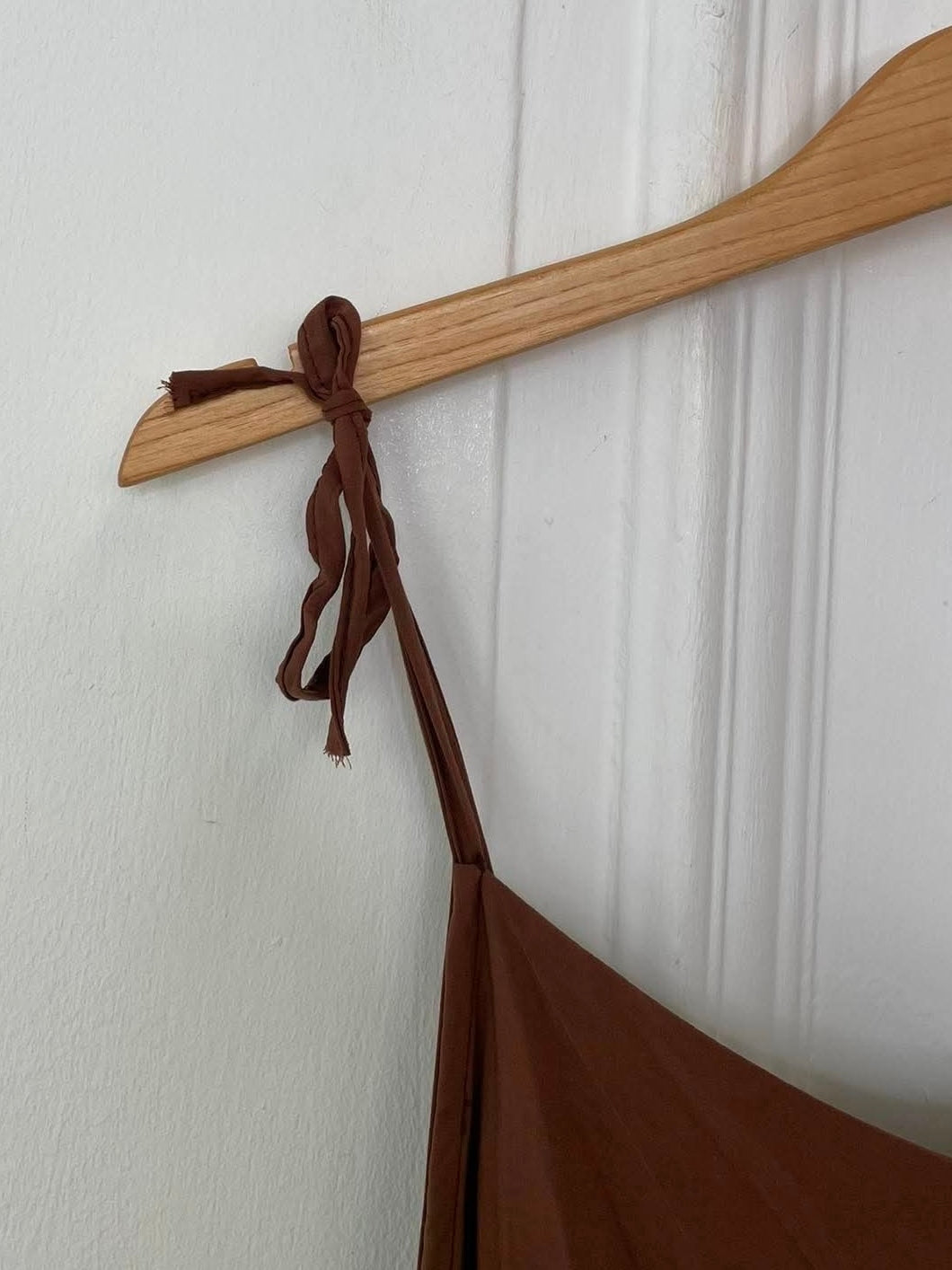 Boho Tie Maxi Dress - Toffee