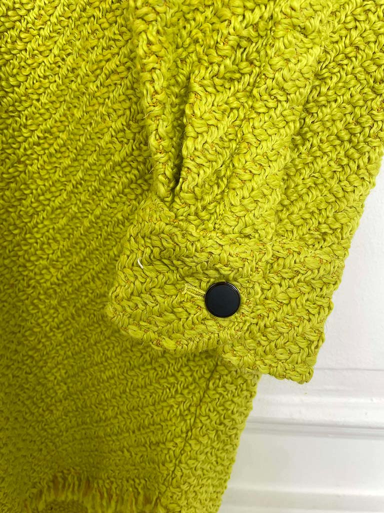 Malissa J Bouclé Shacket - Lime