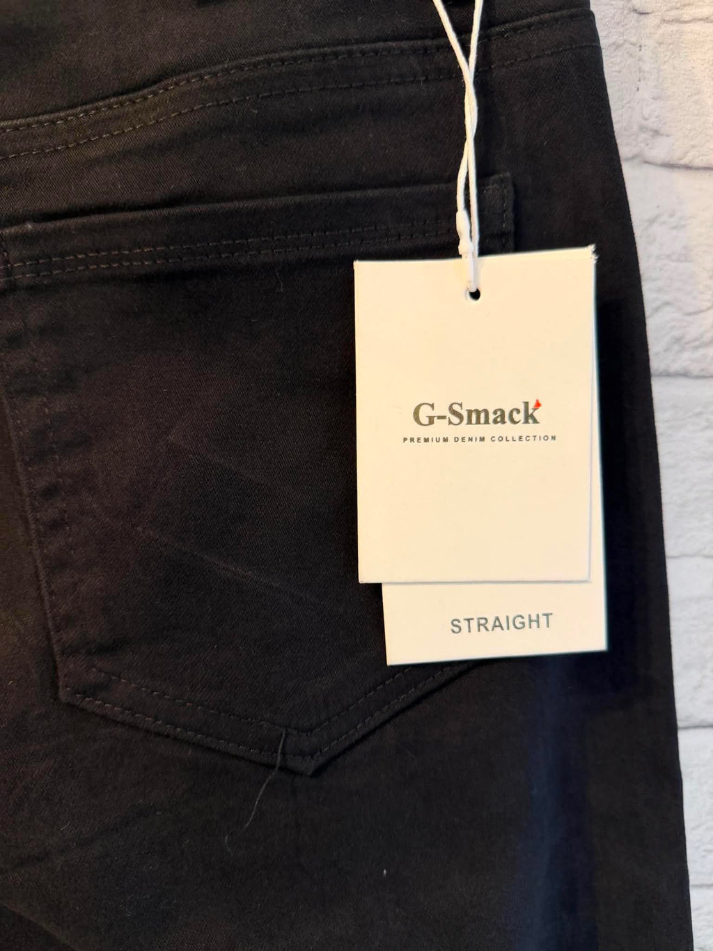G-Smack Straight Leg Jeans - Black