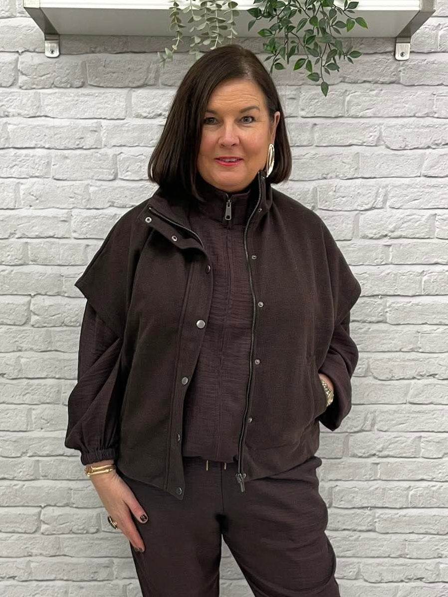 Soya Concept Vagna Jacket - Chocolate