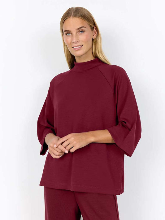 Soya Concept Banu Sweatshirt - Merlot