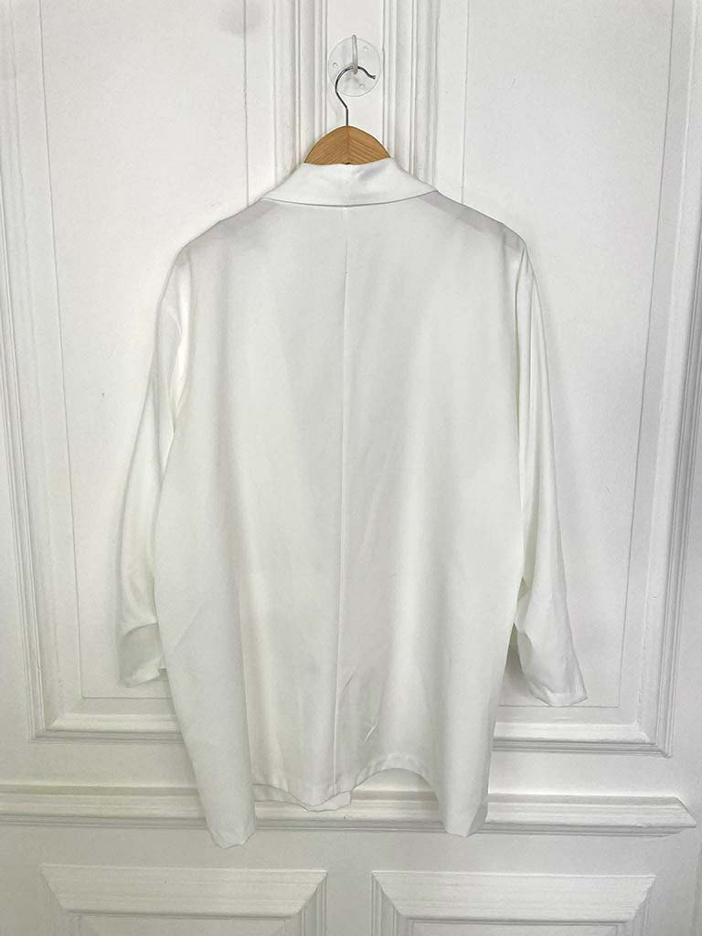 Relaxed Blazer - White