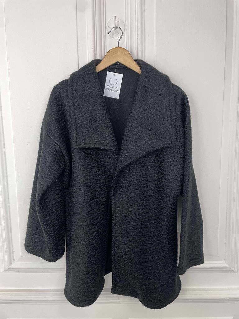 Boucle Jacket - Black