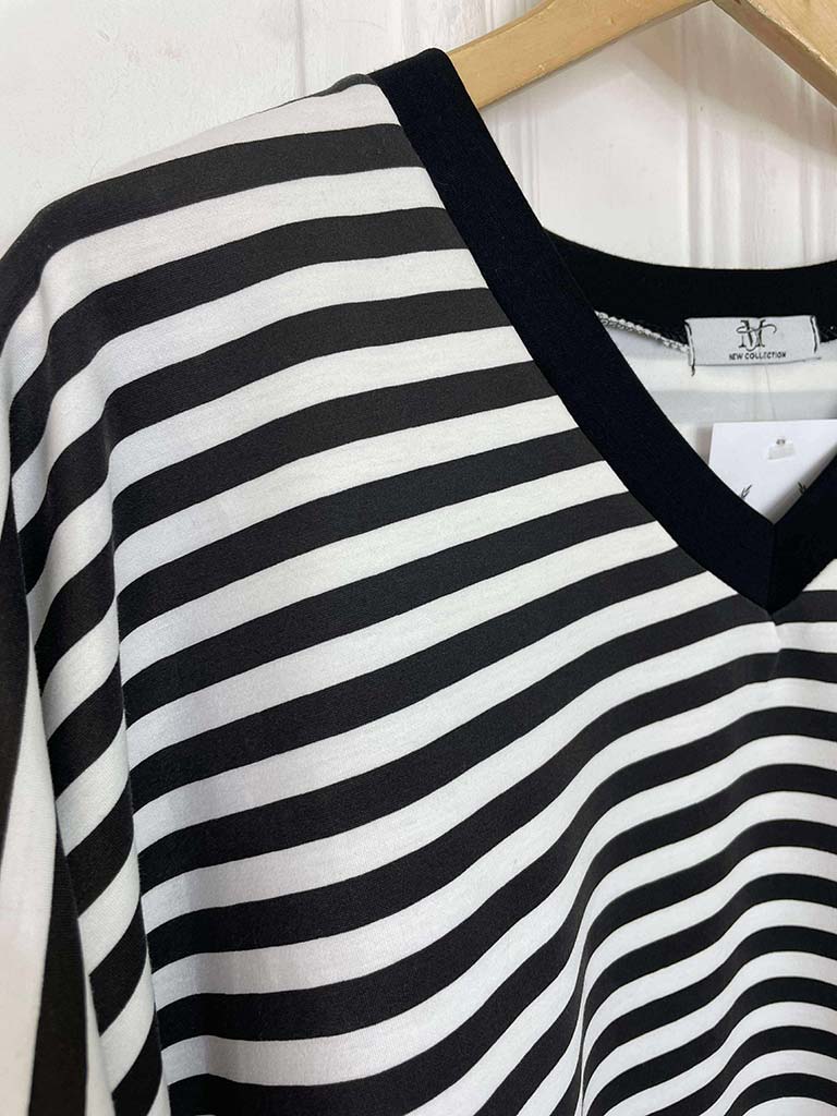 Stripe Sweat Top - Mono