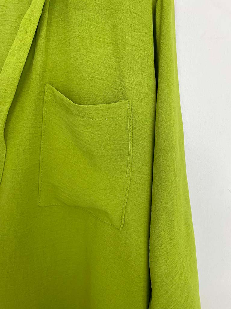 Double Pocket Artist Shirt - Avocado