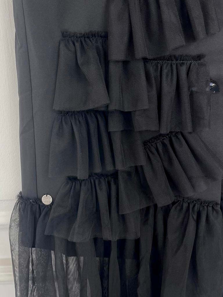 Malissa J Long Tulle Waistcoat