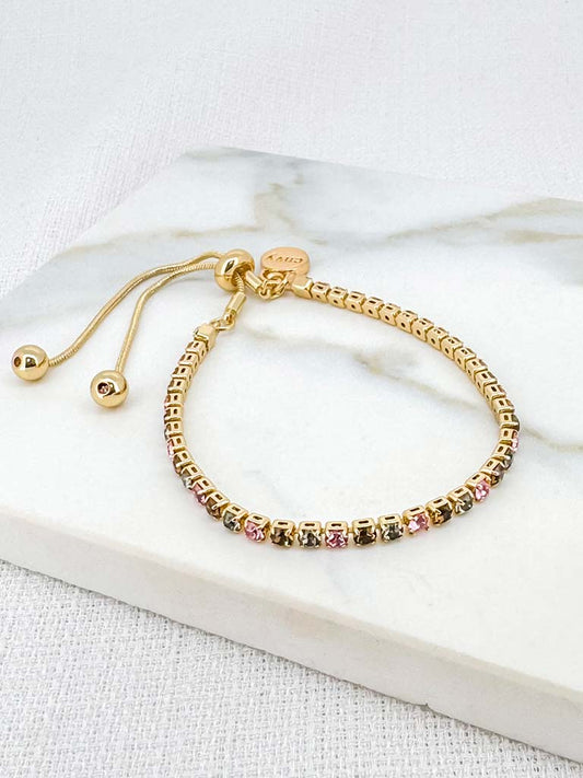 Envy Rainbow Bracelet - Gold