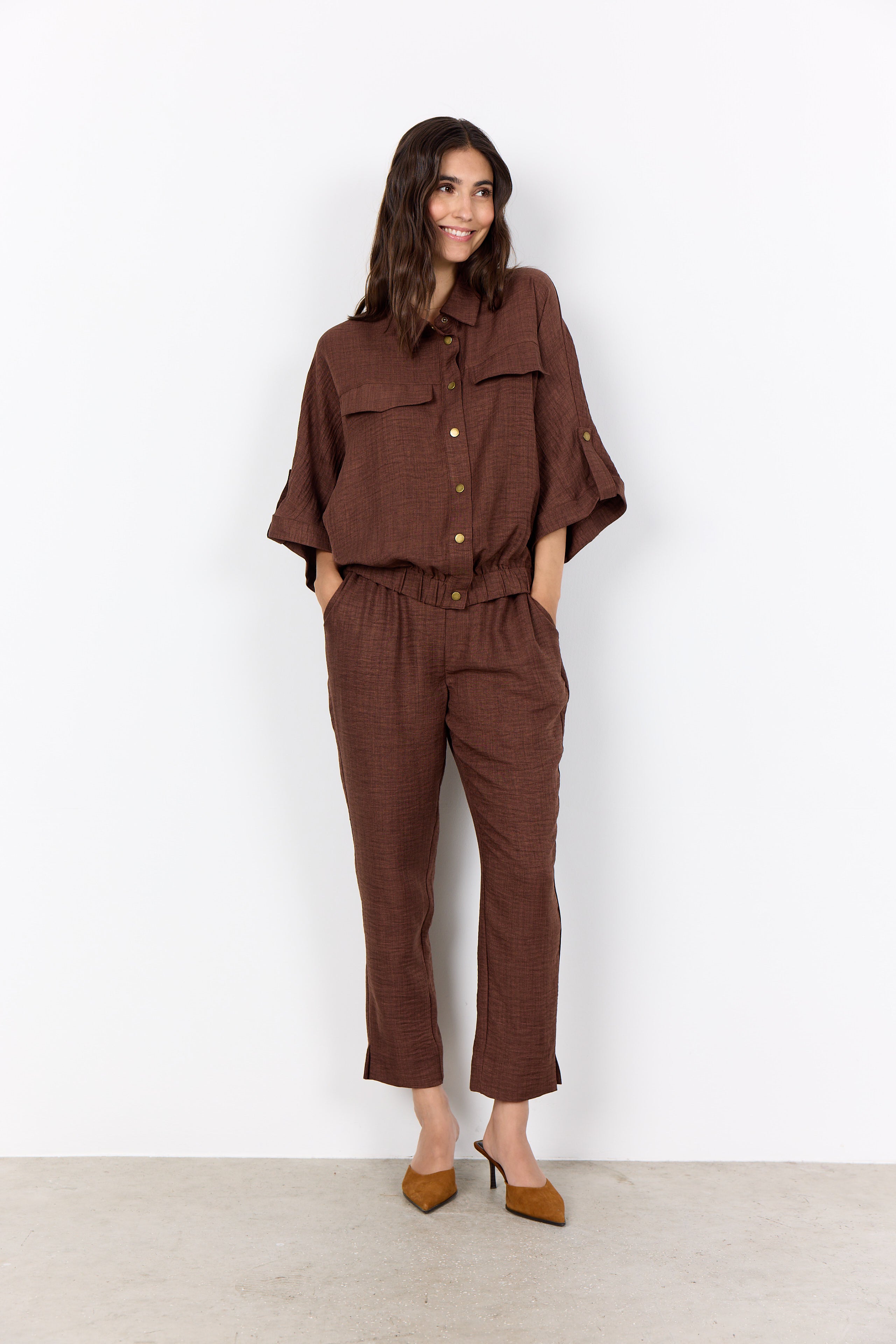Soya Concept Charissa Trousers - Pecan