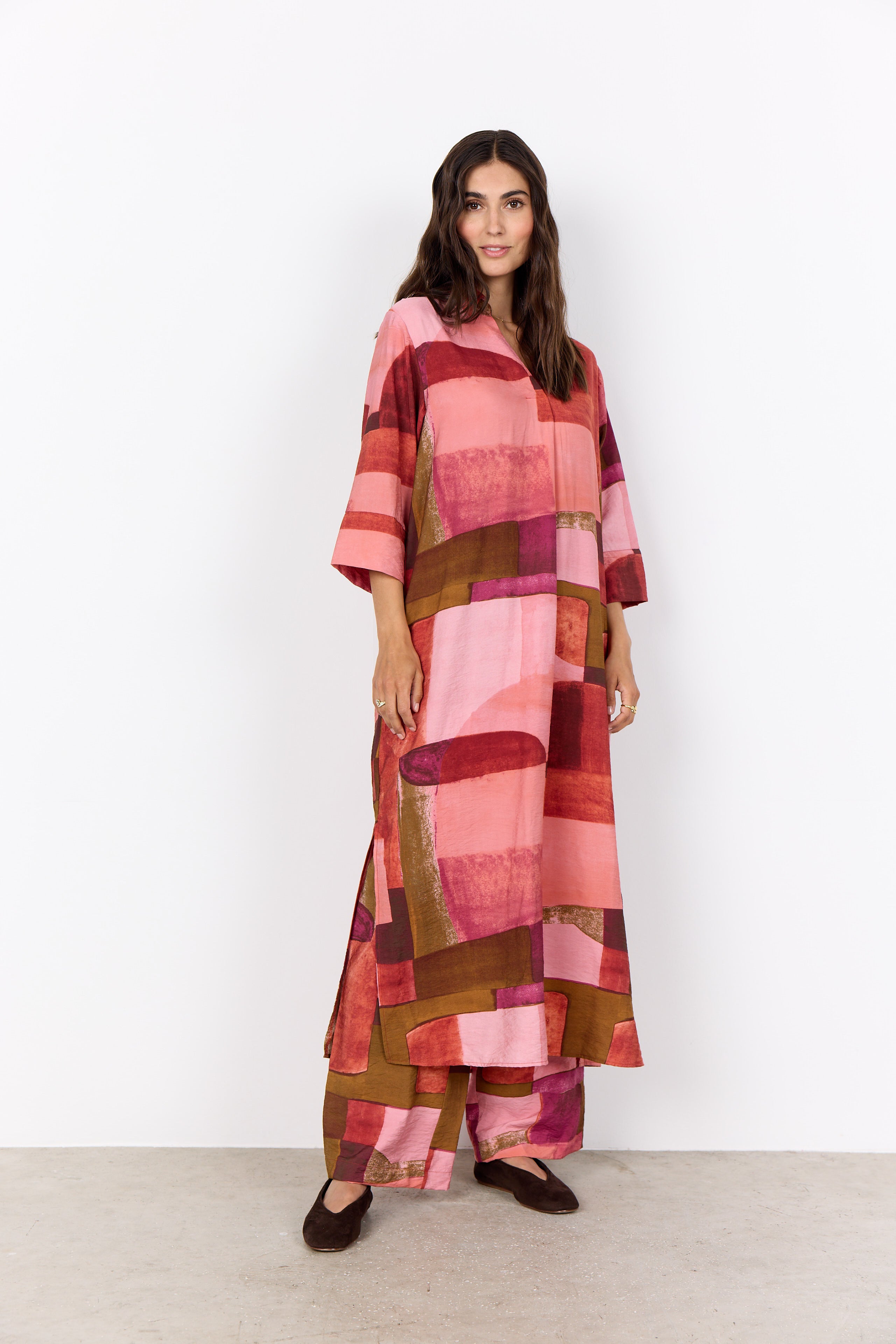 Soya Concept Catania Dress - Raspberry Mix