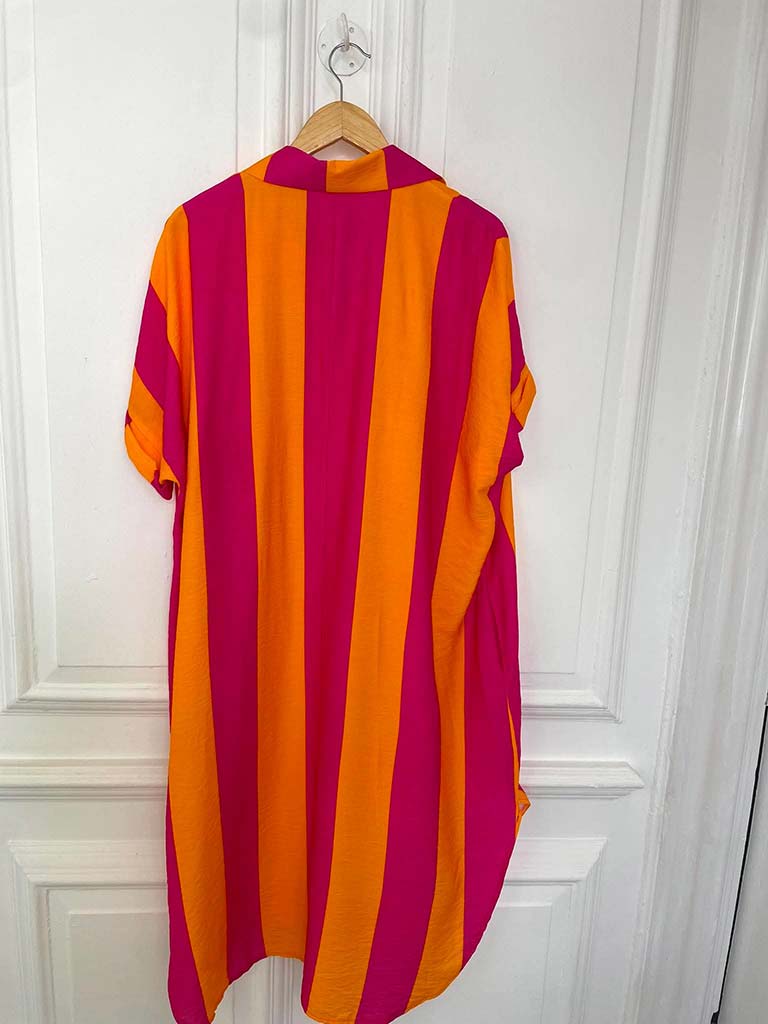 Candy Stripe Pocket Dress