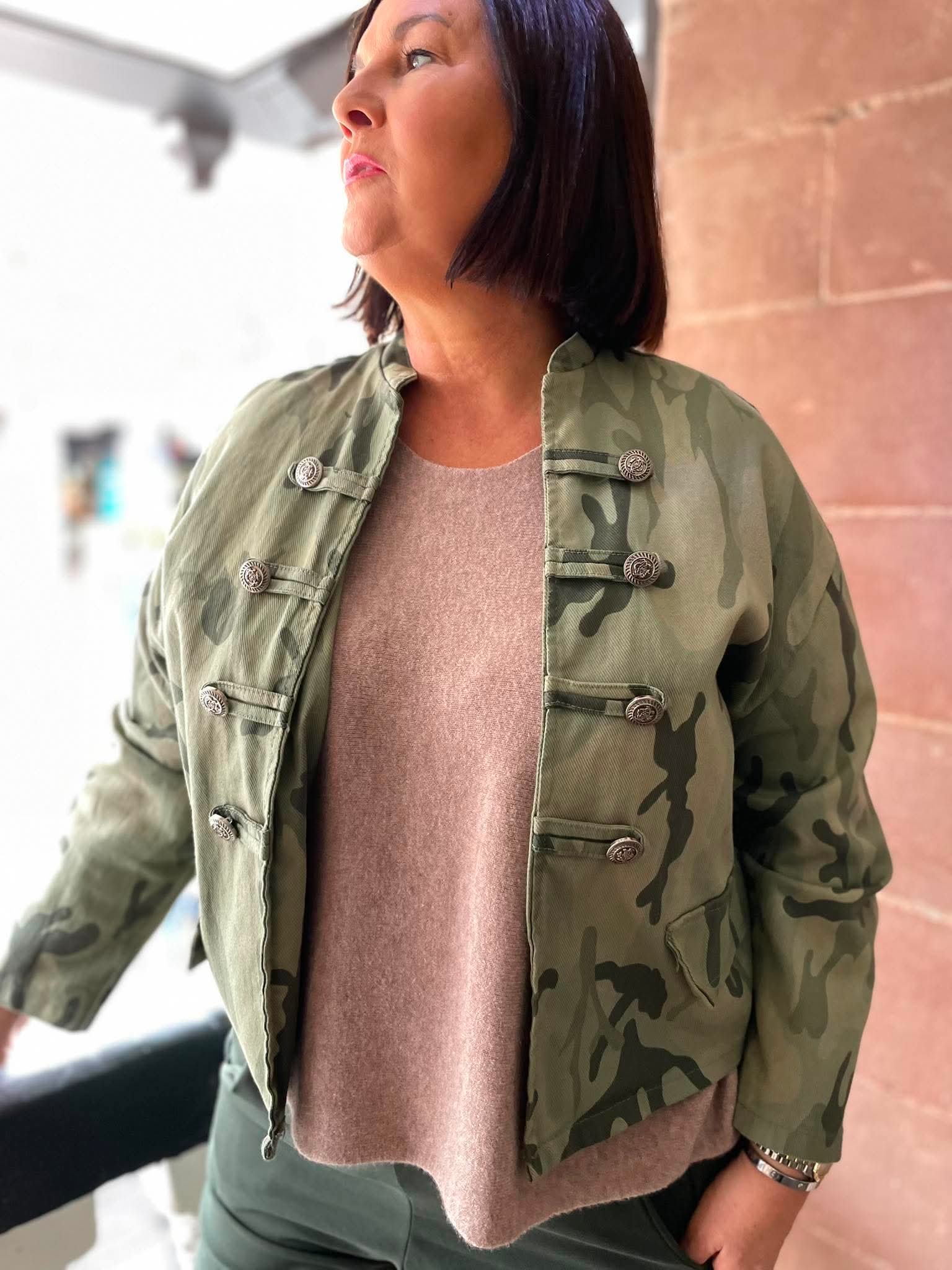 Camo Military Jacket