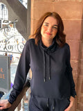 Soya Concept Banu Cowl Sweatshirt - Navy