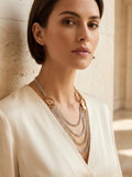 Envy Multi Chain Necklace - Silver