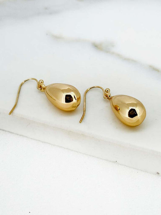 Envy Teardrop Earrings - Gold