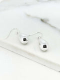Envy Teardrop Earrings - Silver