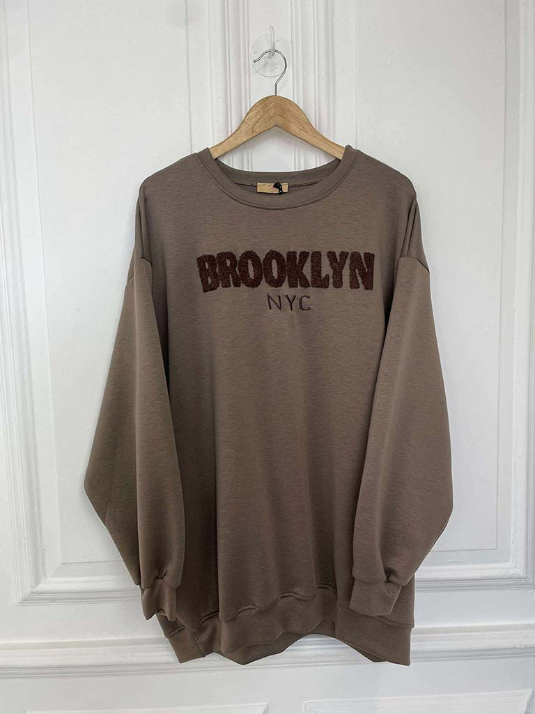 Brooklyn Sweatshirt - Mocha