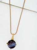 Envy Galaxy Orb Necklace - Gold
