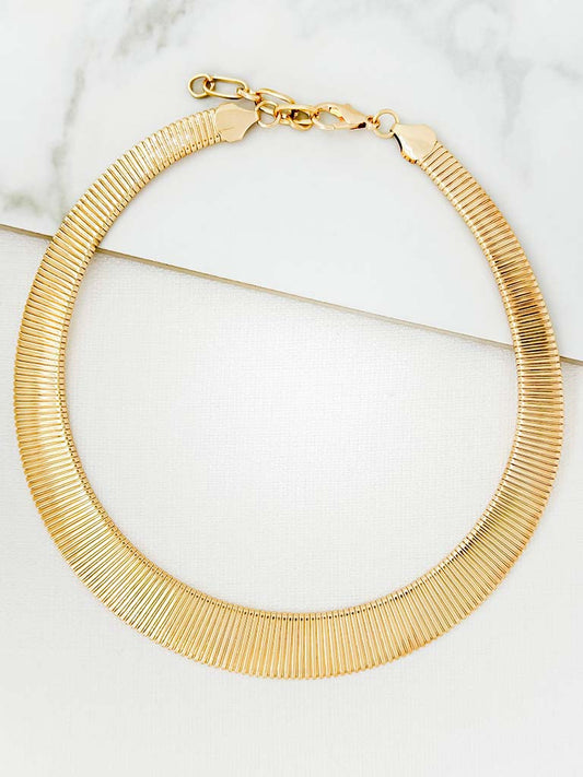 Envy Collar Necklace - Gold