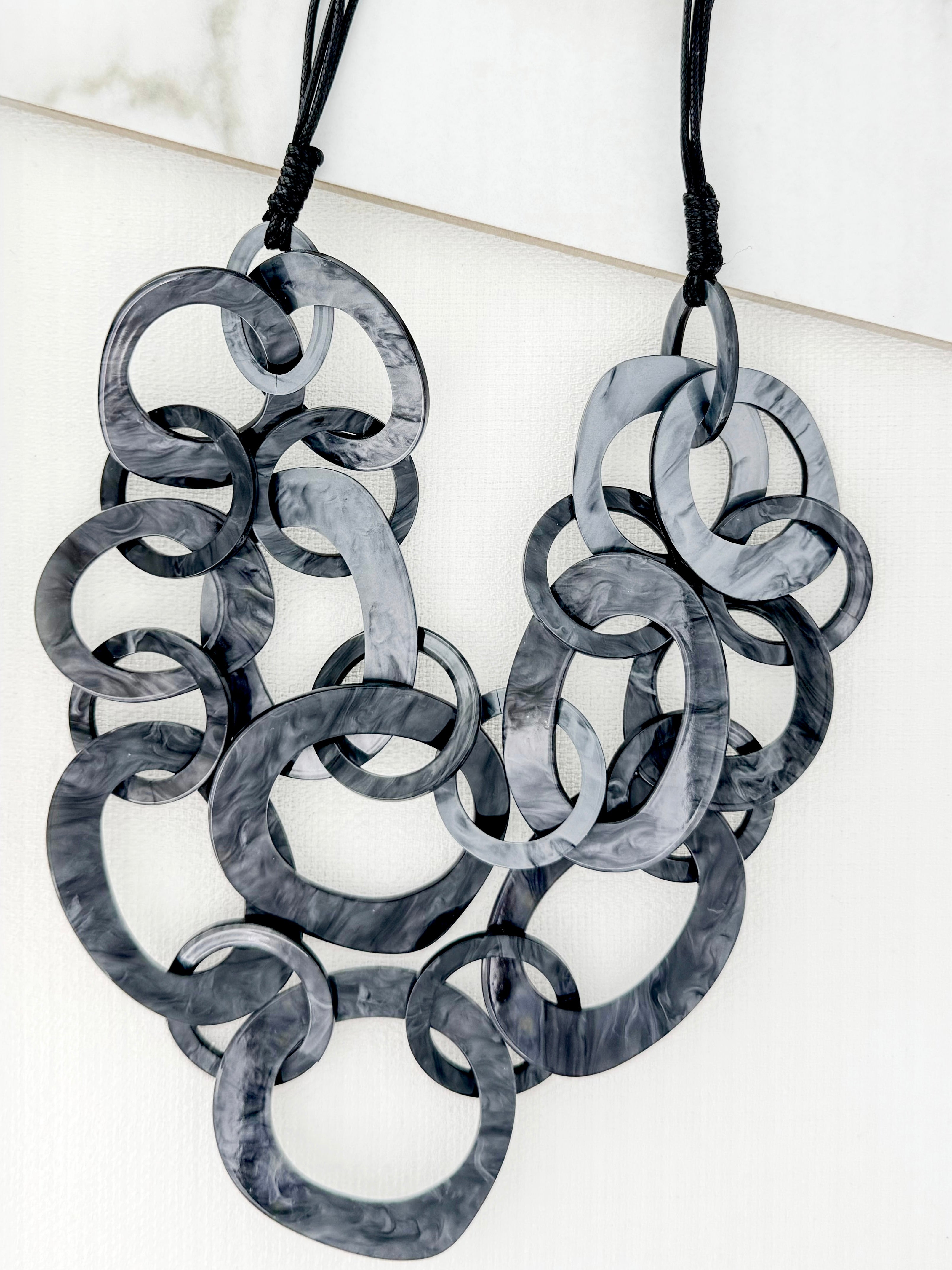 Envy Marble Chain Link Necklace