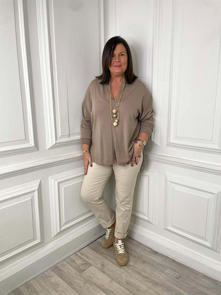 G-Smack Straight Leg Jeans - Stone