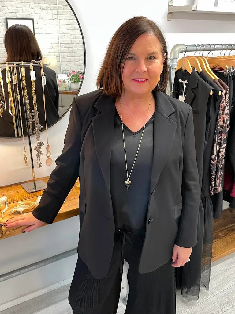 Malissa J Classic Blazer - Black