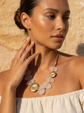 Envy Pebble Necklace - Gold