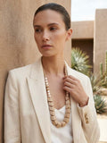 Envy Chunky Geo Bead Necklace