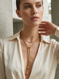 Envy Wraparound Necklace - Gold