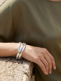 Envy Wrap Bracelet - Silver