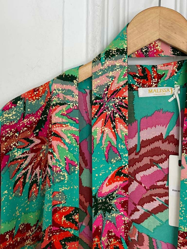 Malissa J Rio Long Kimono - Jade