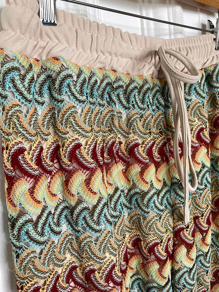 Wave Crochet Trousers