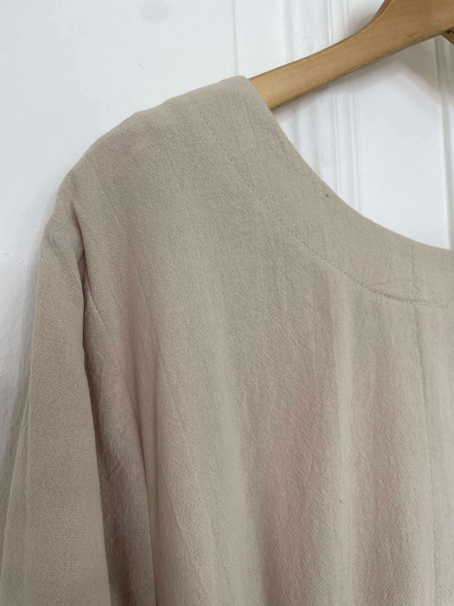Cotton Swing Tunic - Stone