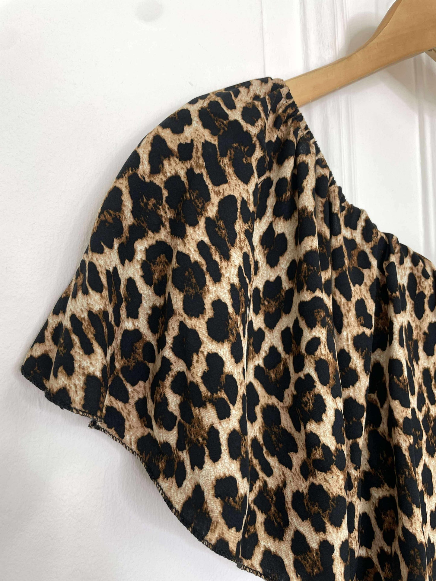 Bardot Maxi Dress - Leopard