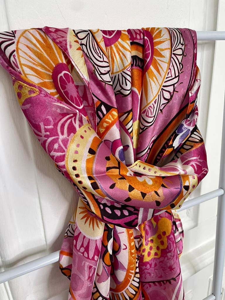 Malissa J Tile Scarf - Pink