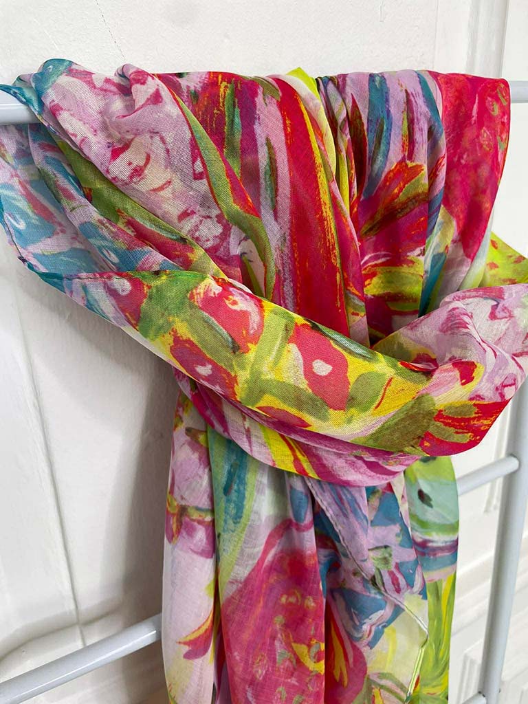 Malissa J Fruit Scarf - Pink