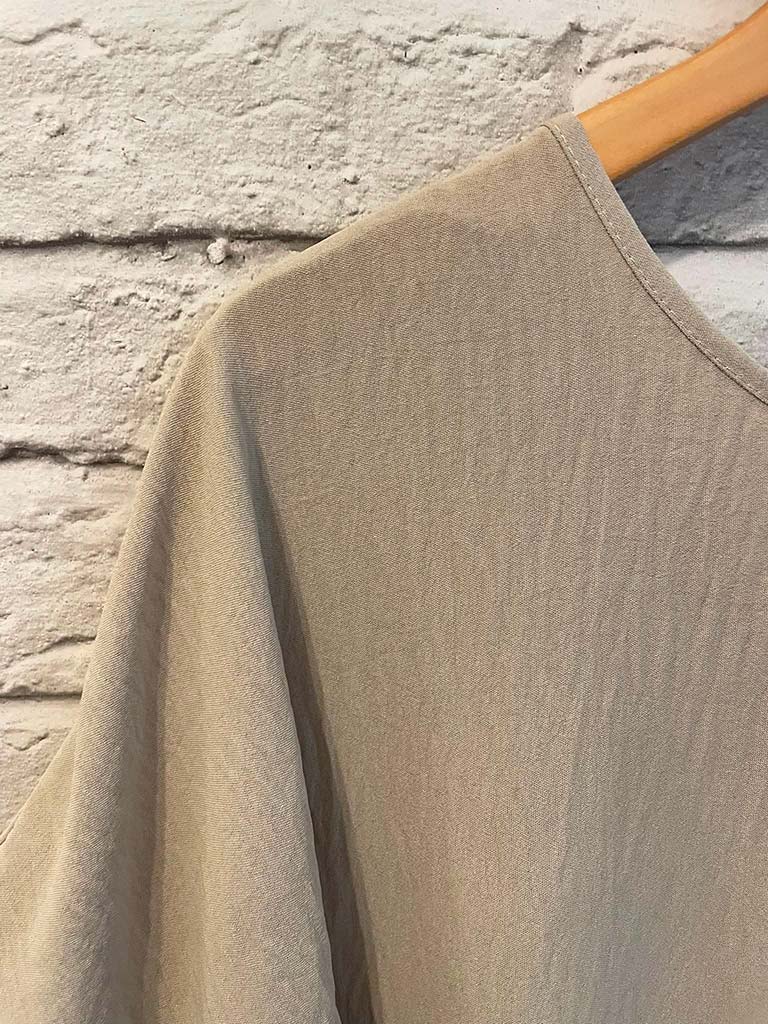 Oversized Basic Top - Stone