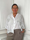 Wildflower Artist Shirt - White