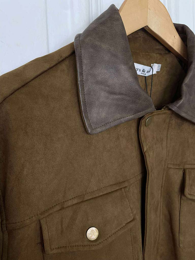Suedette Barn Jacket