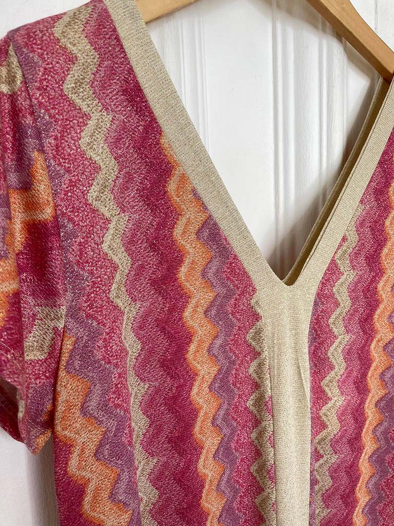 Zigzag Maxi Dress - Romance
