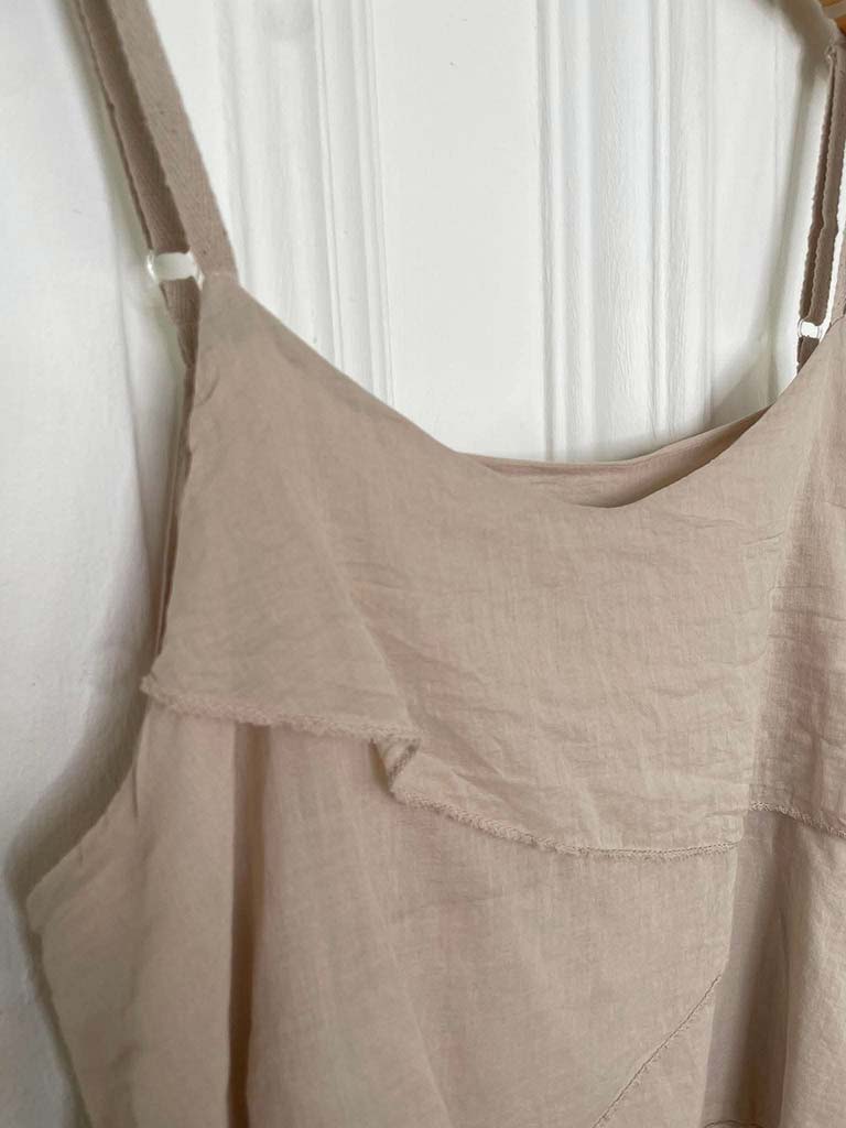 Layered Cami Top - Stone