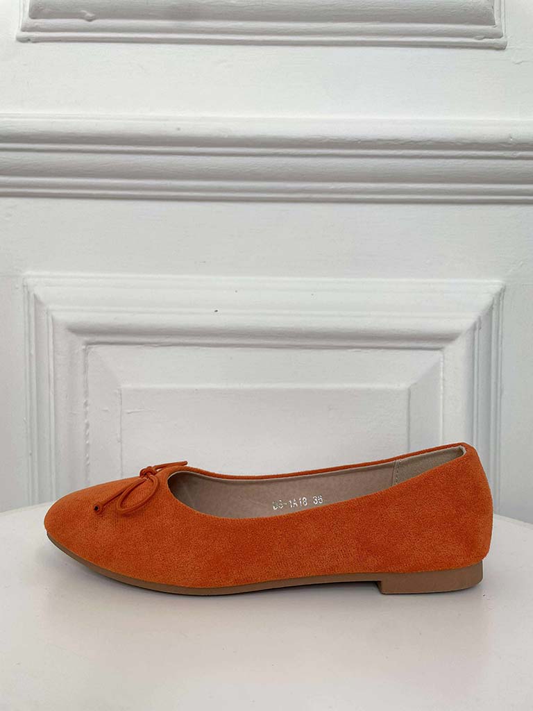 Ballet Flats - Tangerine
