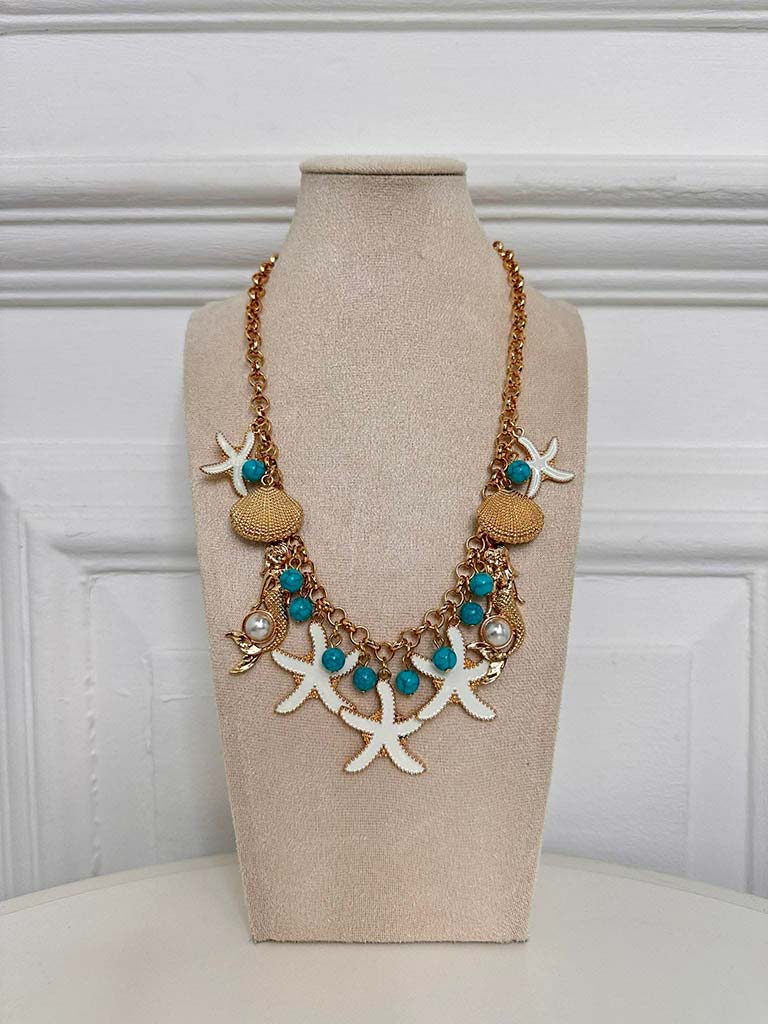 Starfish Charm Necklace