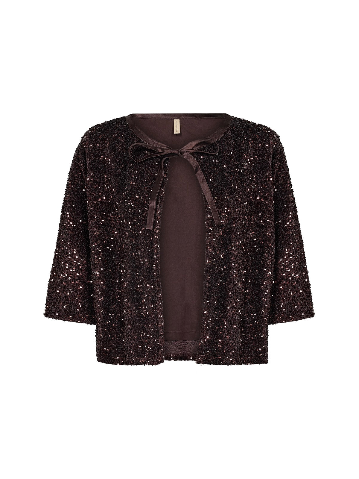 Soya Concept Jasleen Sequin Jacket - Choco