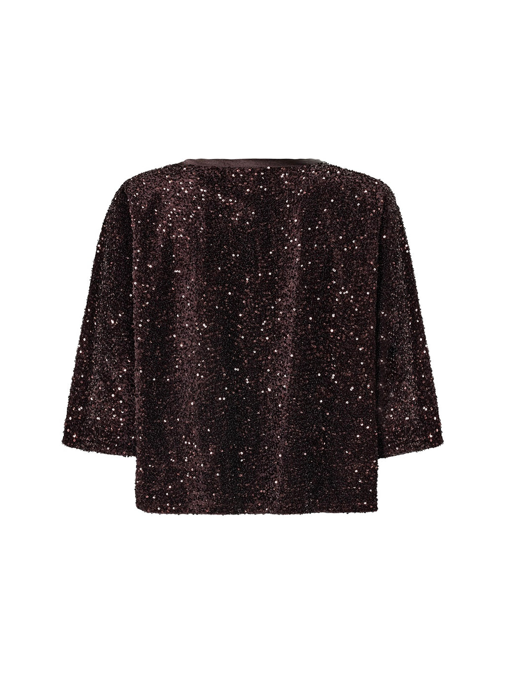 Soya Concept Jasleen Sequin Jacket - Choco