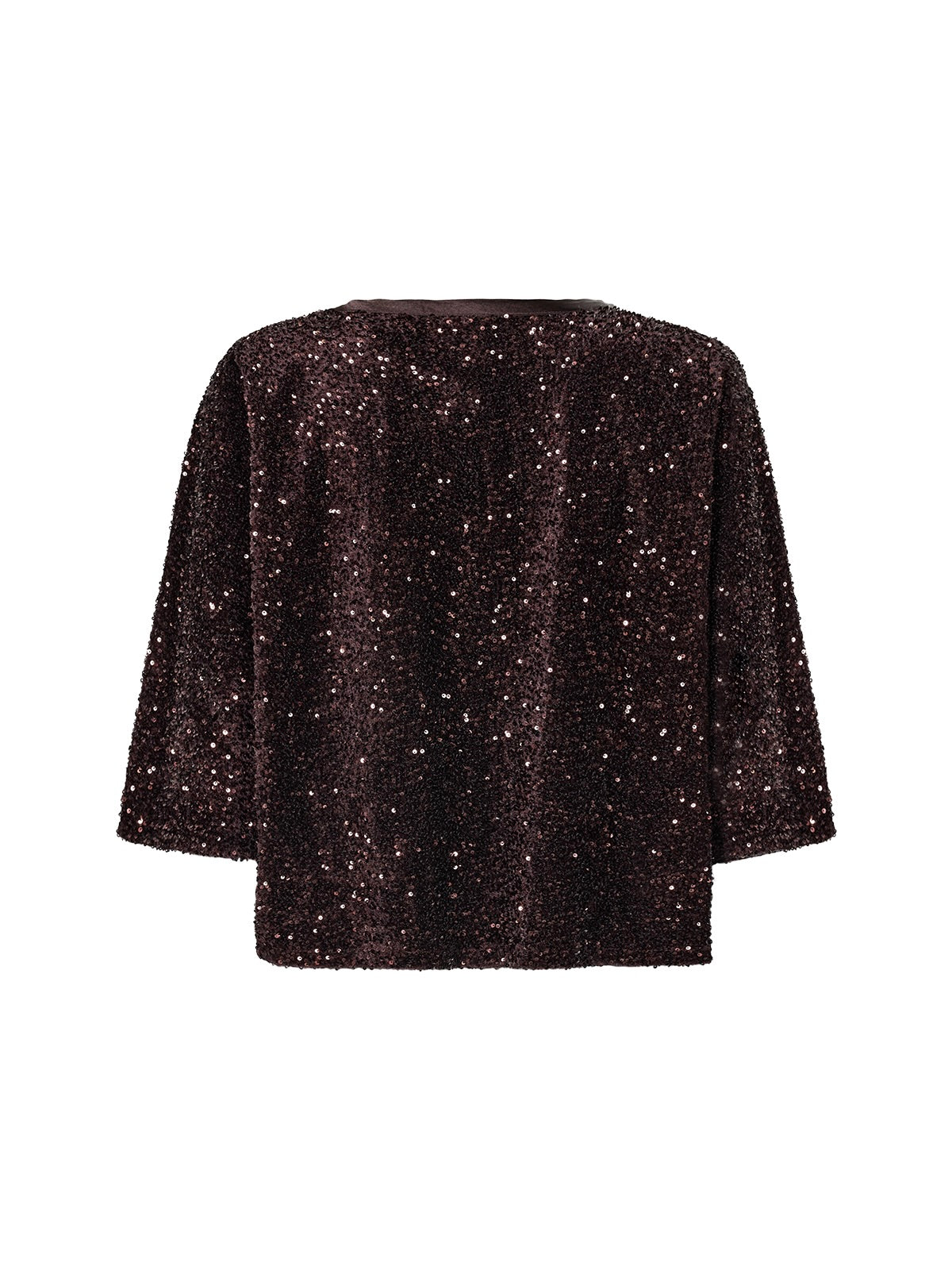 Soya Concept Jasleen Sequin Jacket - Choco