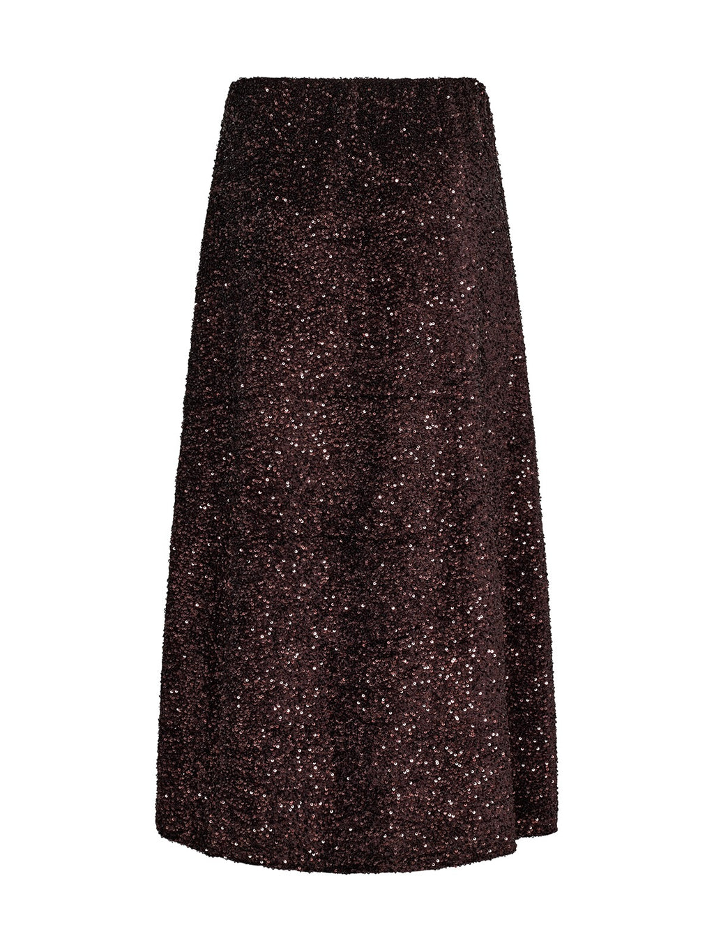 Soya Concept Jasleen Sequin Skirt - Choco