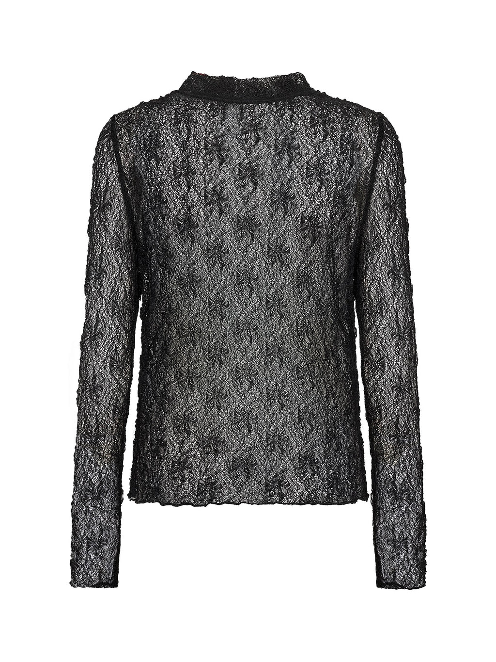 Soya Concept Jabina Delicate Lace Top - Black